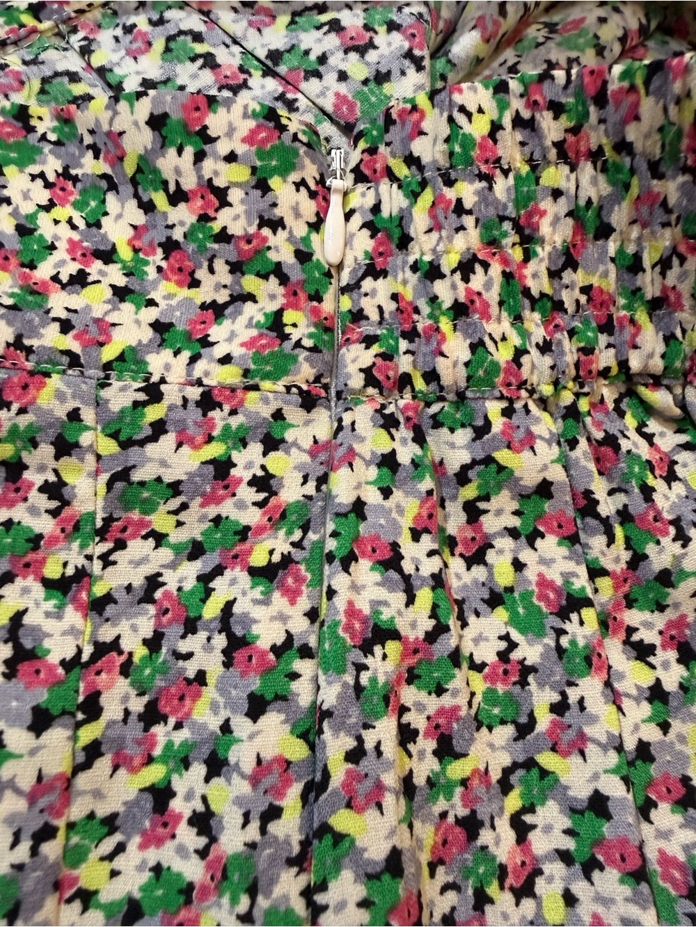 H&M Floral Maxi Skirt in Pink, Green & Cream - Picture 15 of 15